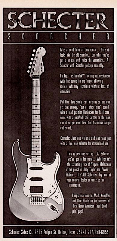 1985 Schecter Scorcher