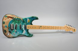 Fender 1994 Stratocaster Aloha #011 of 153 Anodized Fender 1994 Stratocaster Aloha #011 of 153 Anodized