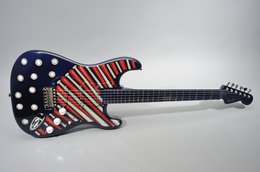 Fender 2003 Stratocaster “America’s Pasttime” Artwork by Victoria Heitman & Painted by Pamelina H. Fender 2003 Stratocaster “America’s Pasttime” Artwork by Victoria Heitman & Painted by Pamelina H.
