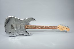 Fender 1993 NAMM Metal Engraved Art Nouveau Stratocaster Masterbuilt by J.W. Black. Fender 1993 NAMM Metal Engraved Art Nouveau Stratocaster Masterbuilt by J.W. Black.