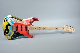 Fender 2005 Crashocaster #22 Masterbuilt by Todd Krause & Painted by John “Crash” Matos Fender 2005 Crashocaster #22 Masterbuilt by Todd Krause & Painted by John “Crash” Matos