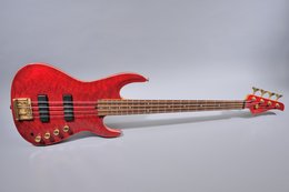Pensa-Suhr 1992 Bass C4 Translucent Red w/ Matching Headstock Pensa-Suhr 1992 Bass C4 Translucent Red w/ Matching Headstock