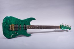 Tom Anderson 1989 Gran Am Translucent Emerald Green w/Matching Headstock Tom Anderson 1989 Gran Am Translucent Emerald Green w/Matching Headstock
