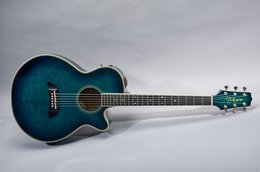 Takamine 1988 EF-391MB S Trans Turquoise Burst w/Matching Headstock Takamine 1988 EF-391MB S Trans Turquoise Burst w/Matching Headstock