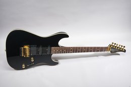 Pensa-Suhr 1990 Flat Top Strat MK Custom Glossy Black w/Matching Headstock Pensa-Suhr 1990 Flat Top Strat MK Custom Glossy Black w/Matching Headstock