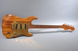 Schecter 1980 Stratocaster Zebrawood Hardtail w/Pau Ferro Neck Schecter 1980 Stratocaster Zebrawood Hardtail w/Pau Ferro Neck