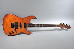 Schecter 1981 Stratocaster Flat Top Flame Maple w/Rosewood Neck Schecter 1981 Stratocaster Flat Top Flame Maple w/Rosewood Neck