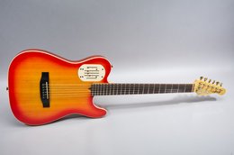 Godin 1991 Acousticaster Model Cherry Sunsburst Godin 1991 Acousticaster Model Cherry Sunsburst