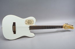 Godin 1995 Acousticaster Model White High Gloss Godin 1995 Acousticaster Model White High Gloss