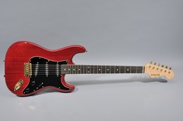 Schecter 1987 Stratocaster Mahogany Translucent Red Schecter 1987 Stratocaster Mahogany Translucent Red