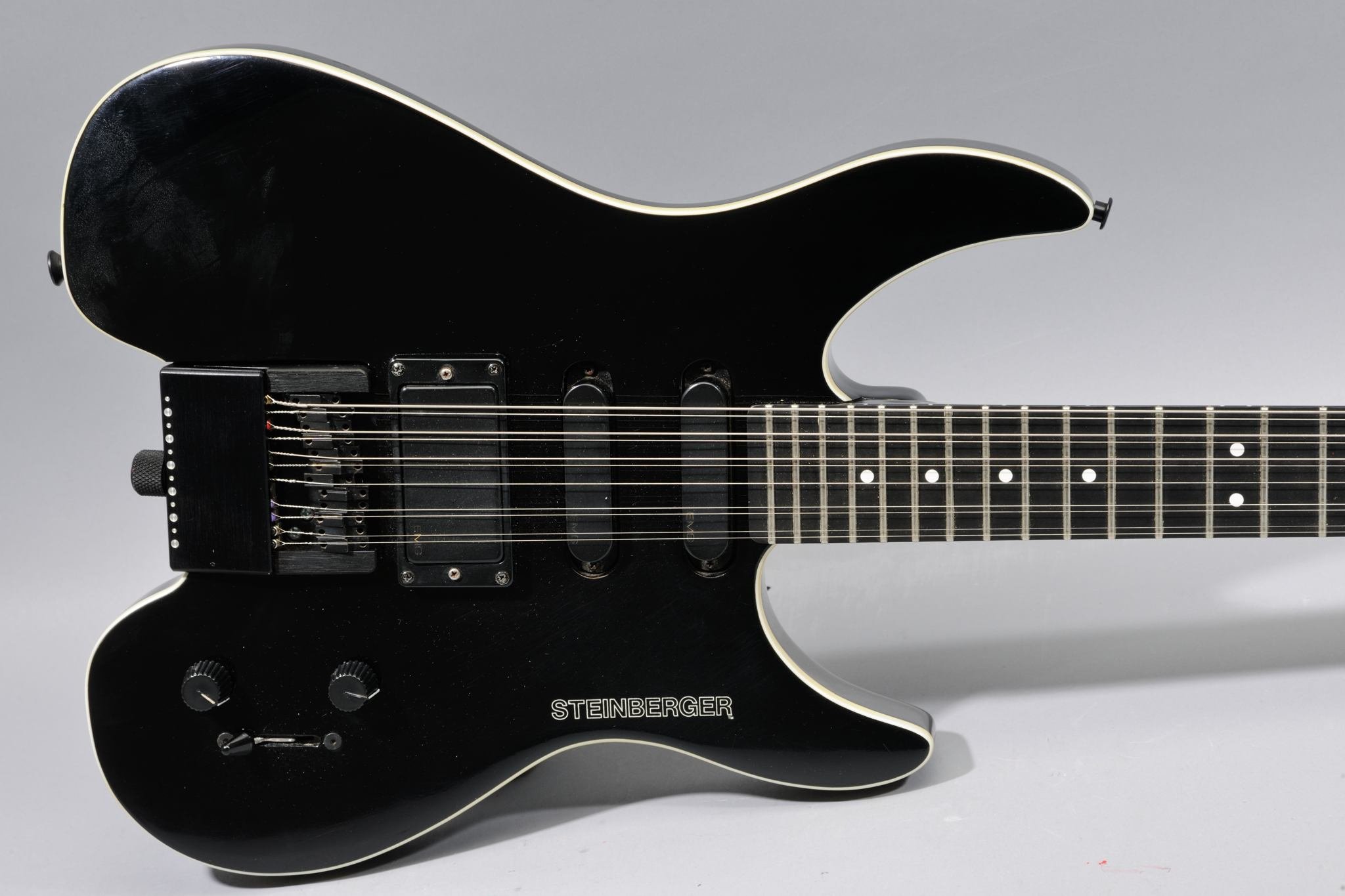 Steinberger 1990 GM4-12 #N5444 12 String Glossy Black