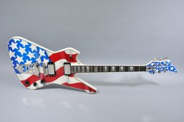 Washburn 2002 Custom Shop Paul Stanley PS2000 Patriot w/White Back #2 of 10 Washburn 2002 Custom Shop Paul Stanley PS2000 Patriot w/White Back #2 of 10