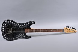 Abel Axe 1994 Aluminum Body Strat Black w/Kahler Bridge EX-Brian Young Abel Axe 1994 Aluminum Body Strat Black w/Kahler Bridge EX-Brian Young