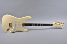 Fender 1995 Stratocaster Set-Neck Olympic White Masterbuilt by Duane A. Boulanger Fender 1995 Stratocaster Set-Neck Olympic White Masterbuilt by Duane A. Boulanger