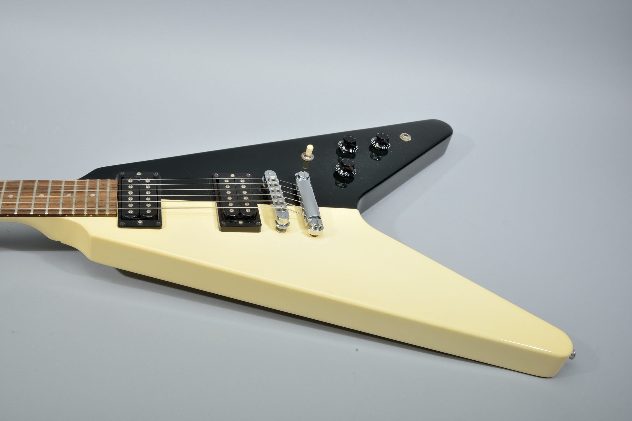 Gibson 1985 Flying V Rudolf Schenker Black & White