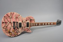 Gibson 1996 Les Paul Standard Tie Dye Painted by Georges St. Pierre #63 of 103 Gibson 1996 Les Paul Standard Tie Dye Painted by Georges St. Pierre #63 of 103