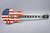 Gibson 2002 Les Paul Custom '68 RI US Flag 9/11 Tribute w/Blue Back