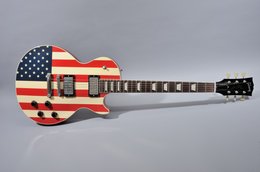Gibson 2001 Les Paul Standard '60 RI US Flag 09/11 Tribute w/Red Back Gibson 2001 Les Paul Standard '60 RI US Flag 09/11 Tribute w/Red Back