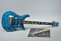 PRS 2006 513 Stoptail Turquoise w/Fish Inlays & Rosewood Neck Private Stock # 951 PRS 2006 513 Stoptail Turquoise w/Fish Inlays & Rosewood Neck Private Stock # 951