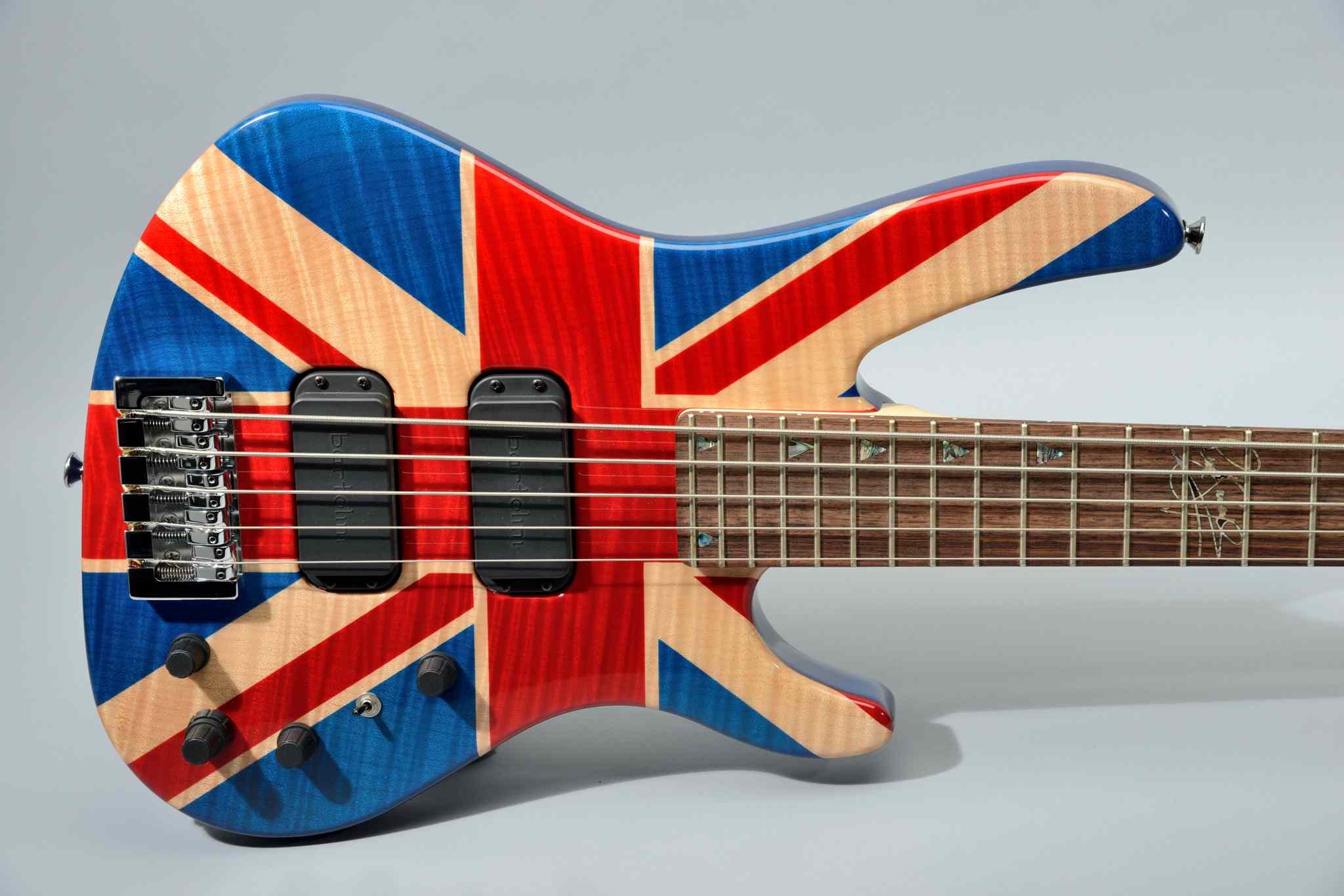 Washburn 2006 Custom Shop Rick Savage Signature 5 String Proto Bass #2 of 2