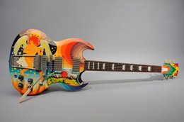 Gibson 2001 SG Standard Historic '61 RI "Eric Clapton’s Fool” Custom Painted Gibson 2001 SG Standard Historic '61 RI "Eric Clapton’s Fool” Custom Painted