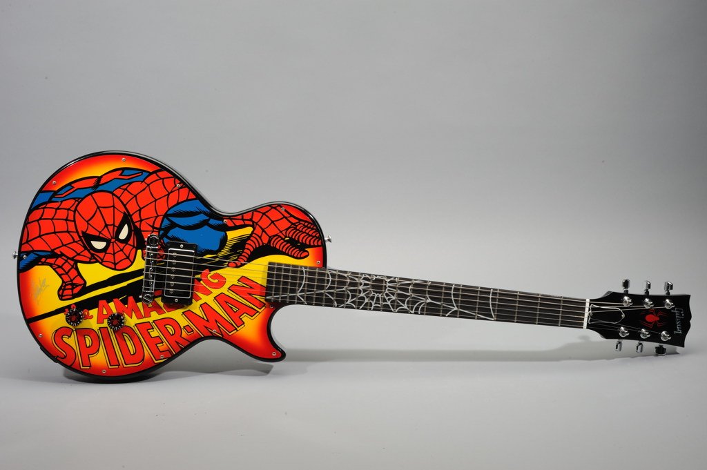 Gibson 1999 Les Paul Web Slinger Spider Man Custom Shop 35 of 75