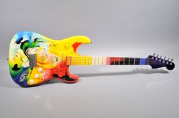 Fender 2003 Stratocaster “The Melody of Cleveland” Artwork by Walter Allen Rogers Jr. & Painted by Pamelina H. Fender 2003 Stratocaster “The Melody of Cleveland” Artwork by Walter Allen Rogers Jr. & Painted by Pamelina H.