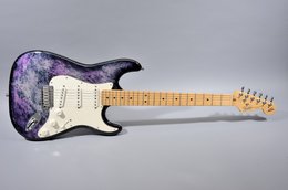 Fender 1994 Stratocaster 40th Anniversary Aluminum Purple w/All Maple Neck Fender 1994 Stratocaster 40th Anniversary Aluminum Purple w/All Maple Neck