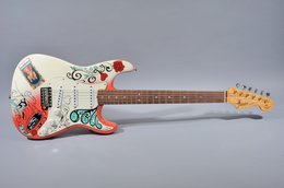 Fender 1997 Stratocaster Jimi Hendrix Monterey #FM-001 Masterbuilt by Duane A. Boulanger & Painted by Pamelina H. Fender 1997 Stratocaster Jimi Hendrix Monterey #FM-001 Masterbuilt by Duane A. Boulanger & Painted by Pamelina H.
