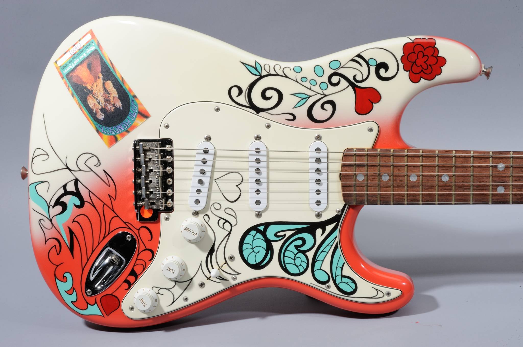 Jimi Hendrix Monterey Stratocaster 製作品 Fender Jimi Hendrix Artist Series Signature Monterey