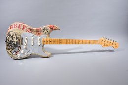 Fender 2005 Stratocaster '56 RI "Obey" by Shepard Fairey Masterbuilt by Todd Krause Fender 2005 Stratocaster '56 RI "Obey" by Shepard Fairey Masterbuilt by Todd Krause
