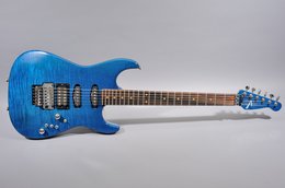 Tom Anderson 1989 Gran Am Translucent Blue w/Matching Headstock Tom Anderson 1989 Gran Am Translucent Blue w/Matching Headstock