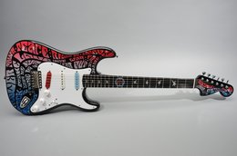 Fender 2007 Stratocaster '69 RI “American Slang“ Masterbuilt by Yuriy Shishkov & Painted by Pamelina H. Fender 2007 Stratocaster '69 RI “American Slang“ Masterbuilt by Yuriy Shishkov & Painted by Pamelina H.