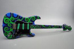 Fender 2007 Stratocaster '69 RI “Salt Water Taffy“ Masterbuilt by Yuriy Shishkov & Painted by Pamelina H. Fender 2007 Stratocaster '69 RI “Salt Water Taffy“ Masterbuilt by Yuriy Shishkov & Painted by Pamelina H.